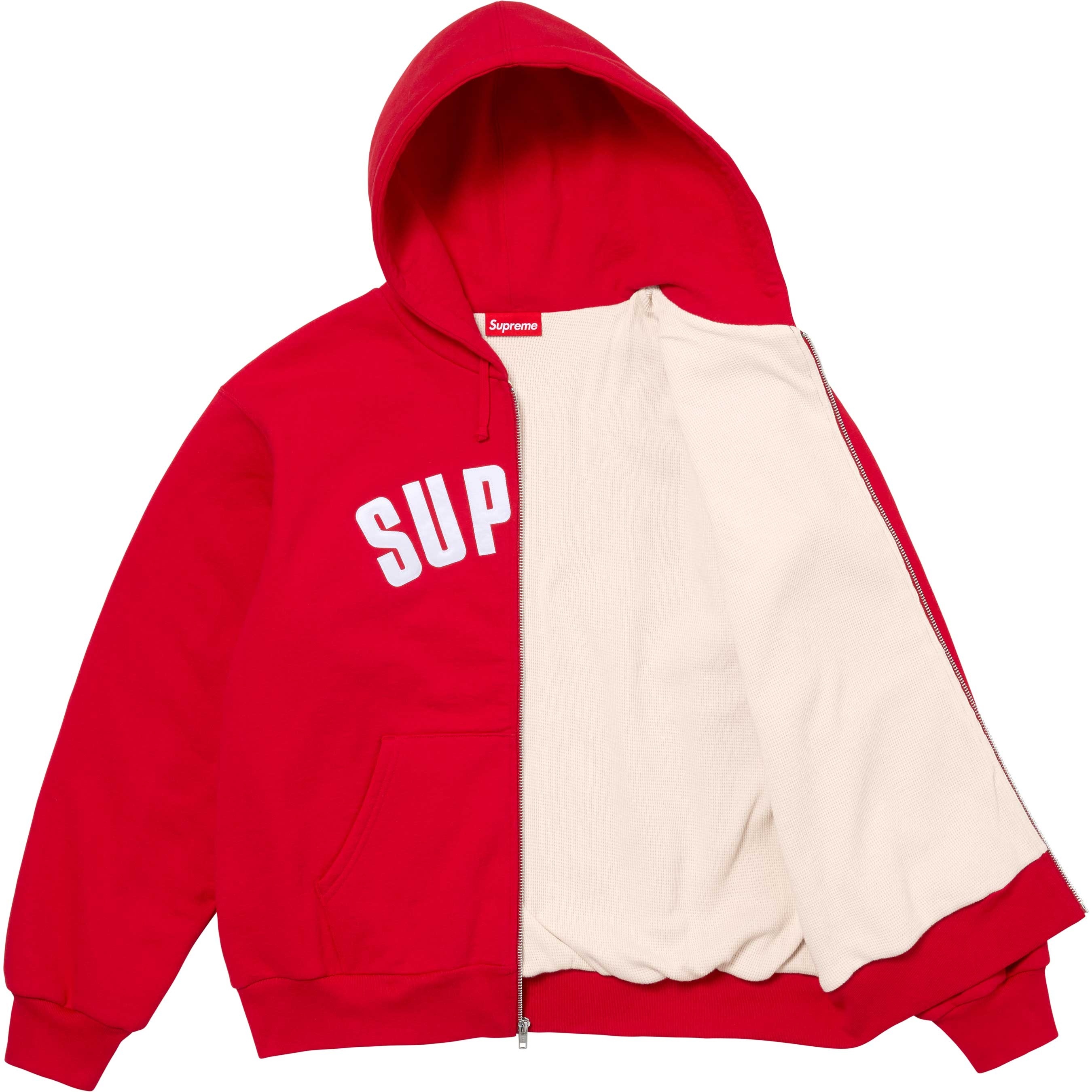 Arc Thermal Lined Zip Up Hooded Sweatshirt view 3
